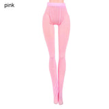 Mini Elastic Leggings Doll Silk Stockings Dolls Pantyhose Colorful Pantyhose Bottoms Socks Miniature Clothes Suits 1/6