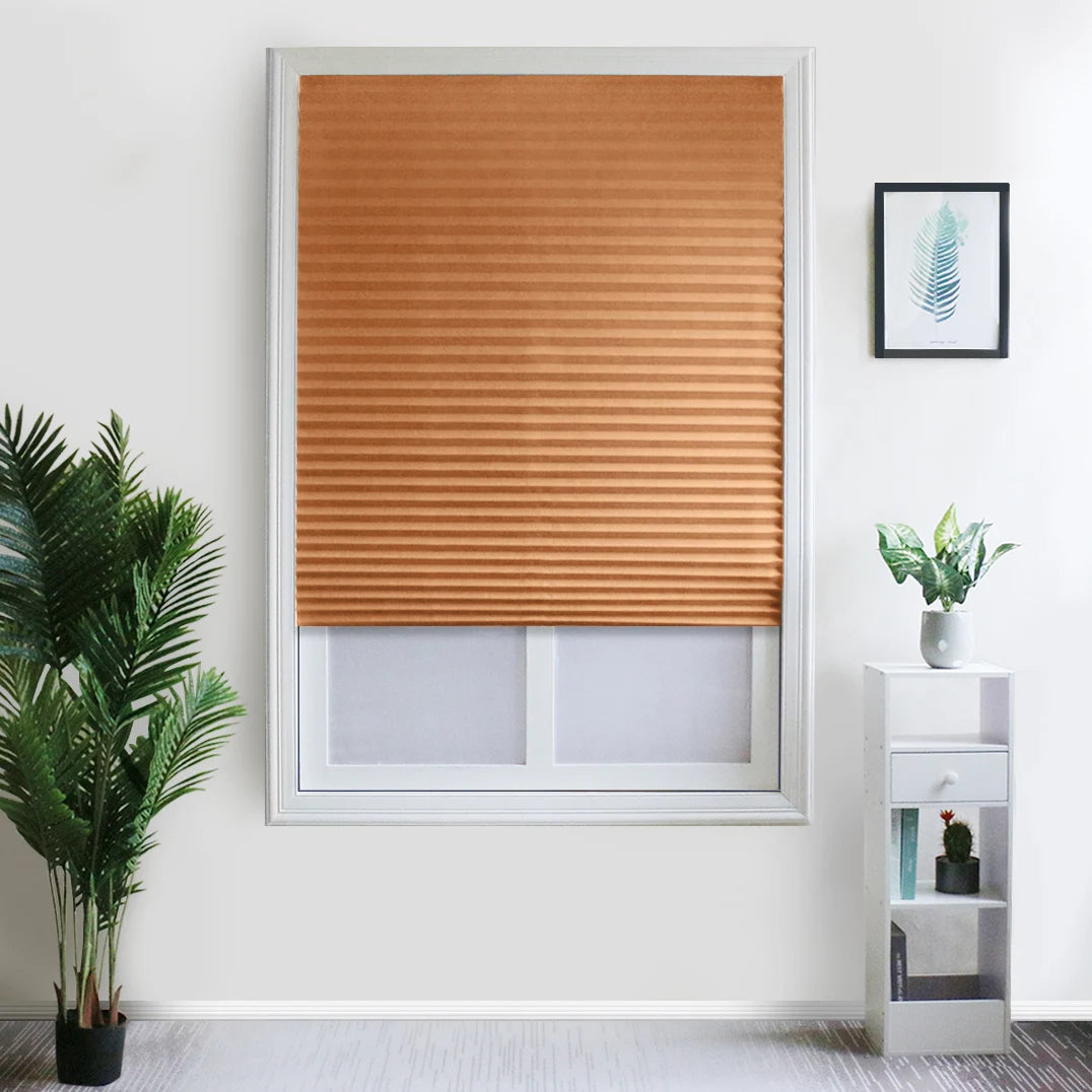Cheap Adhesive Window Pleated Zebra Blinds And Shades Blind Roller Blackout Curtain For Bedroom Living Room Balcony