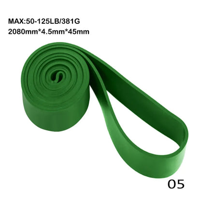Fitness Rubber Resistance Bands 208cm Multi Specification Yoga Elastic Bands For Strength Training Equipment Sports Accessories