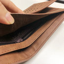 Picture Wallet Fashion Casual Short PU Frosted Multi-Card DIY Wallets Customized Engraving Photo Simple Purse For Men