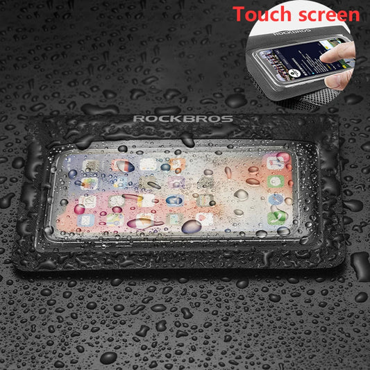 ROCKBROS Waterproof Bike Sweatband Cycling Riding Trainer Indoor Sweat Absorbing Cover Net Sports Frame MTB Bike Accessories