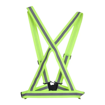 Highlight Reflective Straps Night Running Riding Clothing Vest Adjustable Safety Vest Elastic Band For Adults and Children