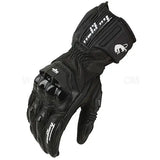 Genuine Leather Motorcycle Gloves Men's Windproof Outdoor Riding Motocross Gloves Touch screen Motociclismo Protective Equipment