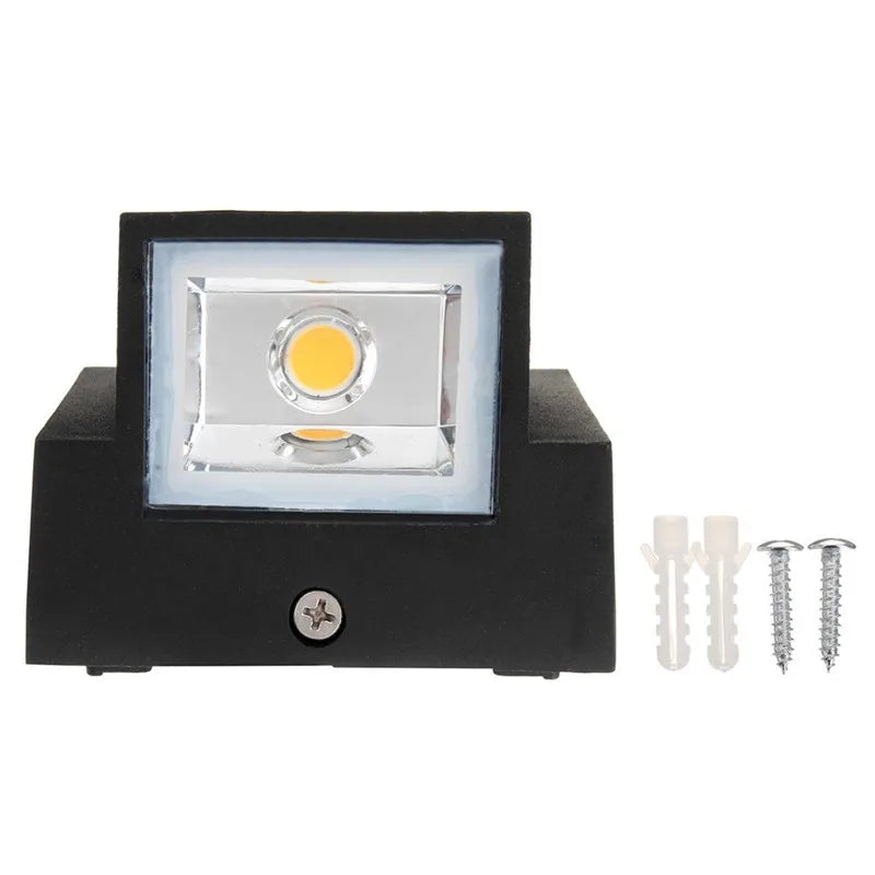 Single Head LED Wall Lamp Waterproof IP65 Garden Corridor Lamp Outdoor Indoor Sconce Light AC85-265V