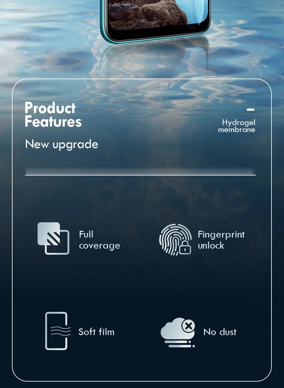 For Samsung Galaxy S9+ Plus GalaxyS9Plus S9Plus GalaxyS9 S9 G965f  HD Soft Hydrogel Film Full Protective Screen Protector Cover