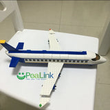 Avión de carga urbano, almacenamiento de aviones, aeropuerto, Airbus, avión, avión, bloques de construcción creativos técnicos, juguetes educativos para niños