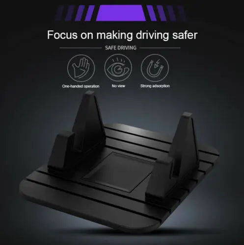 Anti-slip Car Silicone Holder Mat Pad Dashboard Stand Mount For Phone GPS Bracket For iPhone Samsung Xiaomi Huawei Universal