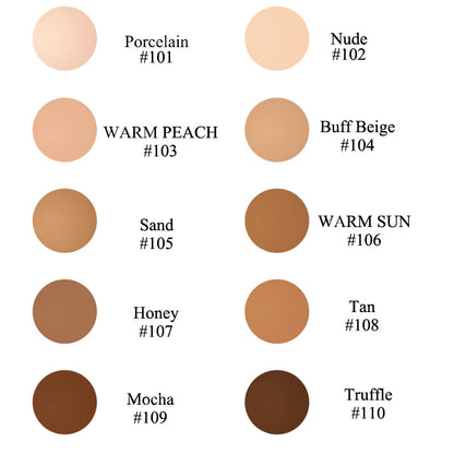30ml phoera fundação base de maquiagem creme mineral toque branqueamento corretivo macio fosco óleo-controle ofertas quentes fundação tslm1