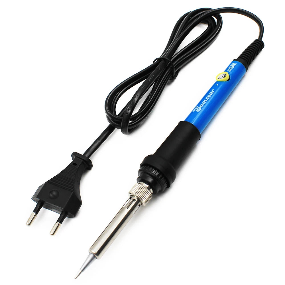 7 in 1 Wood Embossing Burning Carving Pyrography Pen Kit 60W / 80W Adjustable Temperature Soldering Iron Hand Operated Tools Set