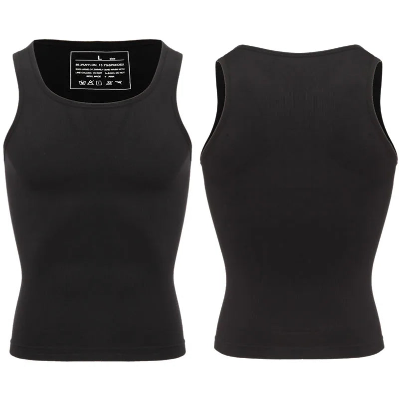 Faja moldeadora de cuerpo para hombre, moldeadora de abdomen, ropa interior moldeadora, entrenador de cintura, chaleco corrector de postura, corsé.