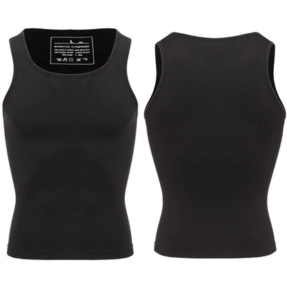 Faja moldeadora de cuerpo para hombre, moldeadora de abdomen, ropa interior moldeadora, entrenador de cintura, chaleco corrector de postura, corsé.