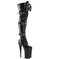 Sexy Thigh High Boots 8-9 Inch High Heels Fashion Platform Womens Over The Knee Boots 20-23cm High-Heeled Boots Pipe Dance Boots