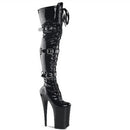 Sexy Thigh High Boots 8-9 Inch High Heels Fashion Platform Womens Over The Knee Boots 20-23cm High-Heeled Boots Pipe Dance Boots