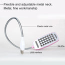 Ultra Bright 28/6LEDs Reading Lamp LED USB Book Light Flexible Table Lamps Night Lamp for PC Computer
