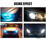 1x W5W LED T10 Car Interior Light silica SMD 194 168 High Bright Reading Door License Plate Wedge Lamp 12V White Yellow 6500K