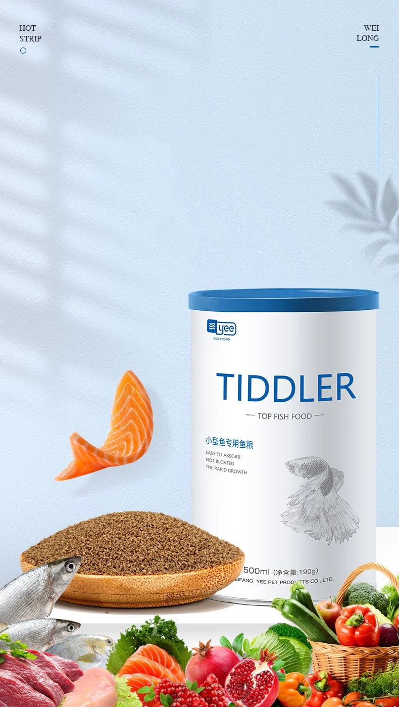 YEE Fish Tank Feed Guppy Lamp Family Fish Betta Small Tropical Fish Traffic Light Fish Aquarium Food