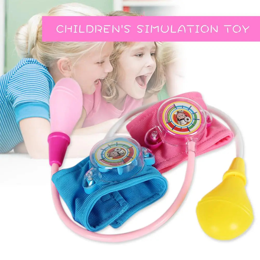 Uniforme de médico y enfermera de simulación para niños, abrigo cruzado, disfraz de Halloween, juego de juguetes para bebés, fiesta de cumpleaños elegante