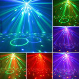 HCHWE USB Mini Magic Ball Family Party LED Lighting Carrying Holder Car Disco Atmosphere UV Light Family Party Decoration Light 