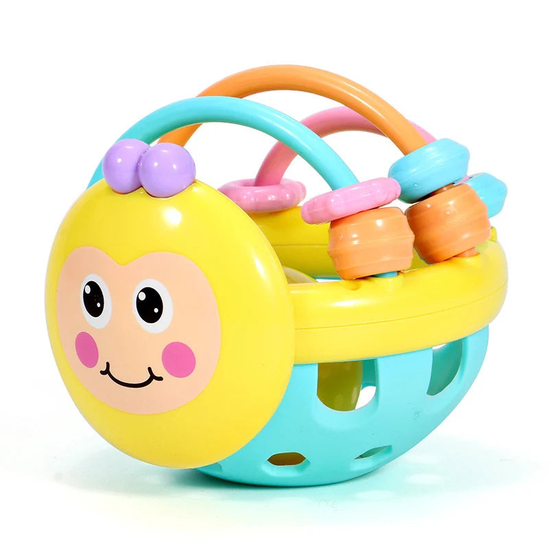 Baby Toys 0 6 Months Rattle Teether Development Games Sensory Toys Soft Silicone Teether Chewable For Newborns Babies 12 Months