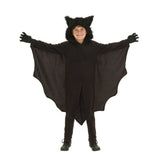 Disfraz con capucha de murciélago vampiro Unisex para niños, mono de cosplay sexy para niños, conjunto de disfraz de Halloween, guante, Vestidos de fiesta