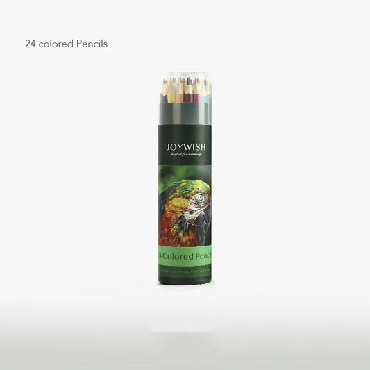 12/24/36/48/72 Colors Oily Colored Pencils Set Hand-Painted Sketch Pen School Office Supplies