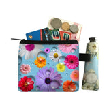 Carteira Portfel Men Wallet Women Cartera Mujer Female Short Cute Flower Zero Wallet Simple Fashion Card Bag Coin Purse Key Case
