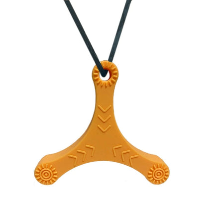 Collar sensorial para masticar, paquete de colgante de silicona para masticar, juguete de entrenamiento y desarrollo para bebés en dentición, autismo y ansiedad.