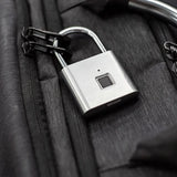 KERUI Smart Fingerprint Padlock Waterproof Fingerprint Keyless Door Lock Type C Rechargeable Security Padlock for House