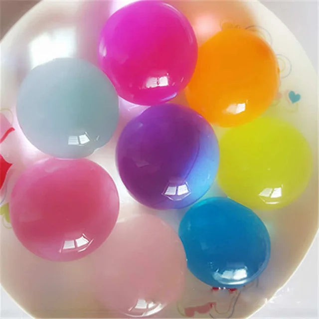 25-30pcs/lot Large Crystal Soil Mud Gel Kids Children Toy Water Beads Growing Water Balls Wedding Home Decoration 