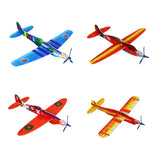 12PCS DIY Hand Throw Flying Glider Planes Kids Outdoor Games Avion Polystyrène Planeur Juguetes Divertidos Y Baratos