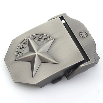 Men's & women's belt buckle tactical fashion suitable for canvas cotton belt 38MM-40MM belt zinc alloy quick release men's belt