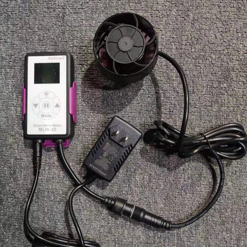 Nueva bomba de olas inalámbrica Jebao Marine Aquarium MLW-5 SLW SW ALW con controlador de pantalla LCD WiFi, bomba de olas Coral