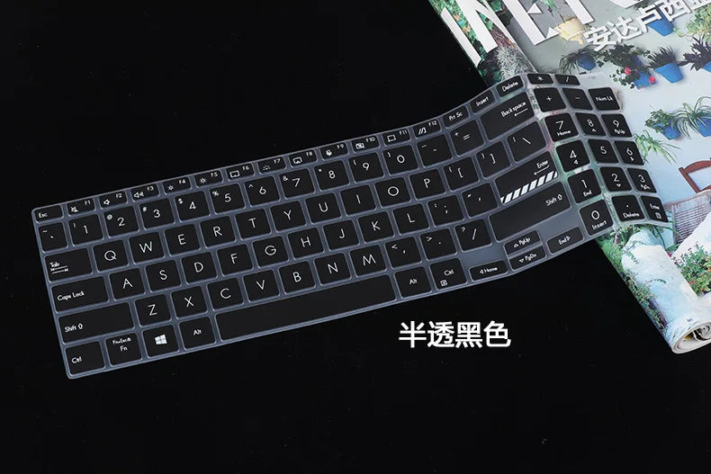 For 2021 ASUS Vivobook Pro 15 OLED K3500 M3500 15.6 inch Laptop Notebook Silicone Keyboard Cover Skin Protector Film Dustproof