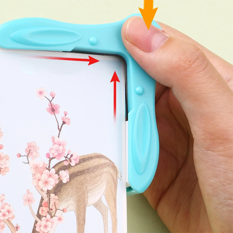 3-in-1 Corner Rounder Border Punches for Scrapbooking Diy Mini Corner Cutter R4/R7/R10mm Circle Trimmer Punch Office Supplies