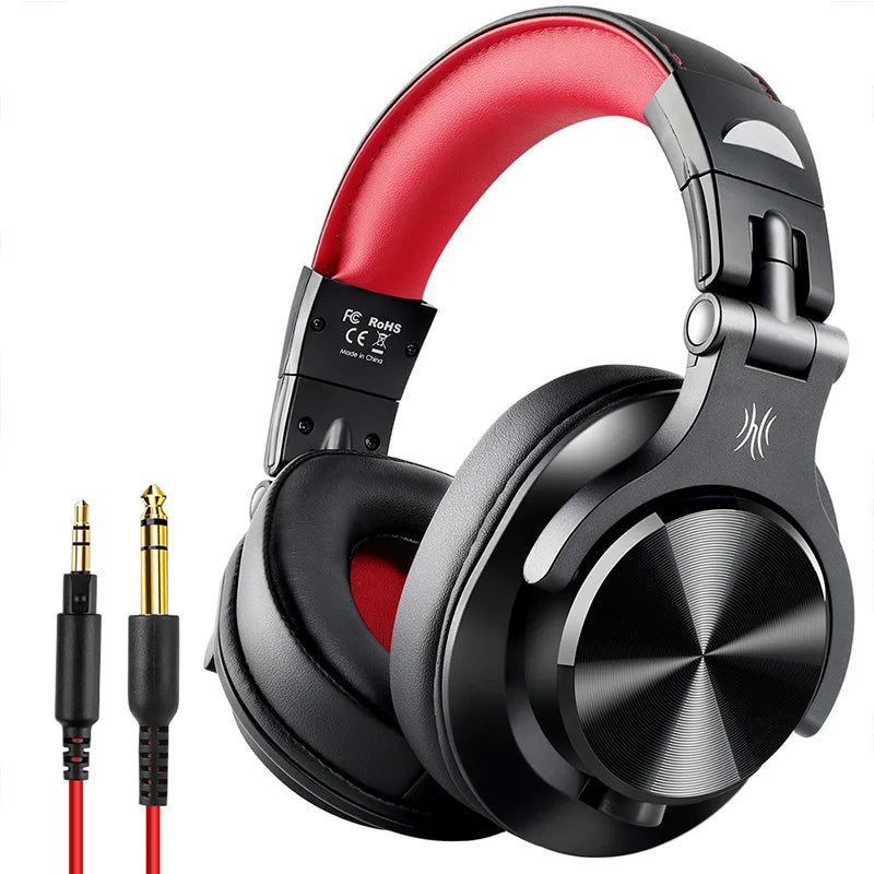 Oneodio A71 Wired Over Ear HiFi Headphones With Mic Studio DJ Headphone Professional Monitor Recording Mixing Headset For Gaming