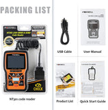FOXWELL NT301 OBD2 Scanner Check Engine Code Reader Professional ODB2 OBD2 Automotive Scanner Car Diagnostic Tools PK ELM327