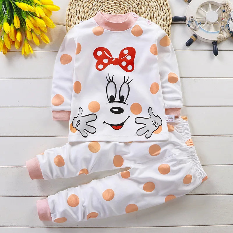 Ropa para niños conjuntos para niños ropa para niños niñas algodón Otoño Invierno ropa pantalones ropa de dormir ropa interior regalo de Navidad