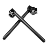 Motorcycle Universal 7/8"22mm Handlebar Aluminum Riser Rised Adjustable CNC Handlebar Clip-Ons Fork Handle Bars Clip Ons