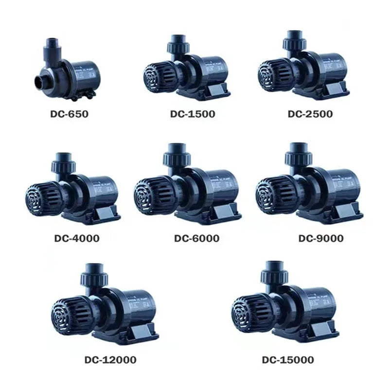 Silent Marine DC PUMP Frequency conversion Water Pump for aquarium fish tank return pump DC1500/2500/4000/6000/9000/12000/15000