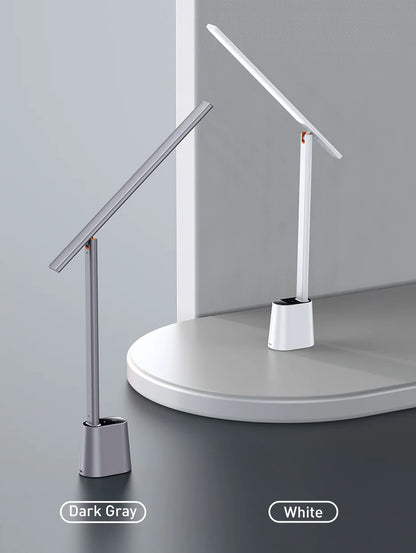 Baseus LED Desk Lamp Eye Protection Study Dimmable Office Light Foldable Table Lamp Smart Adaptive Brightness Bedside Read Lamp