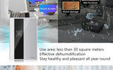 2.2L Intelligent Remote Dehumidifier Air Dryer Purifier Humidity-control Defrost Automatic Shut-down Moisture Absorption Machine
