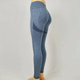 Fitness Women Sport Seamless Leggings High Waist Elastic Solid Yoga Leggings Gym Jogging Quick Dry Push Up Slim Pants Female