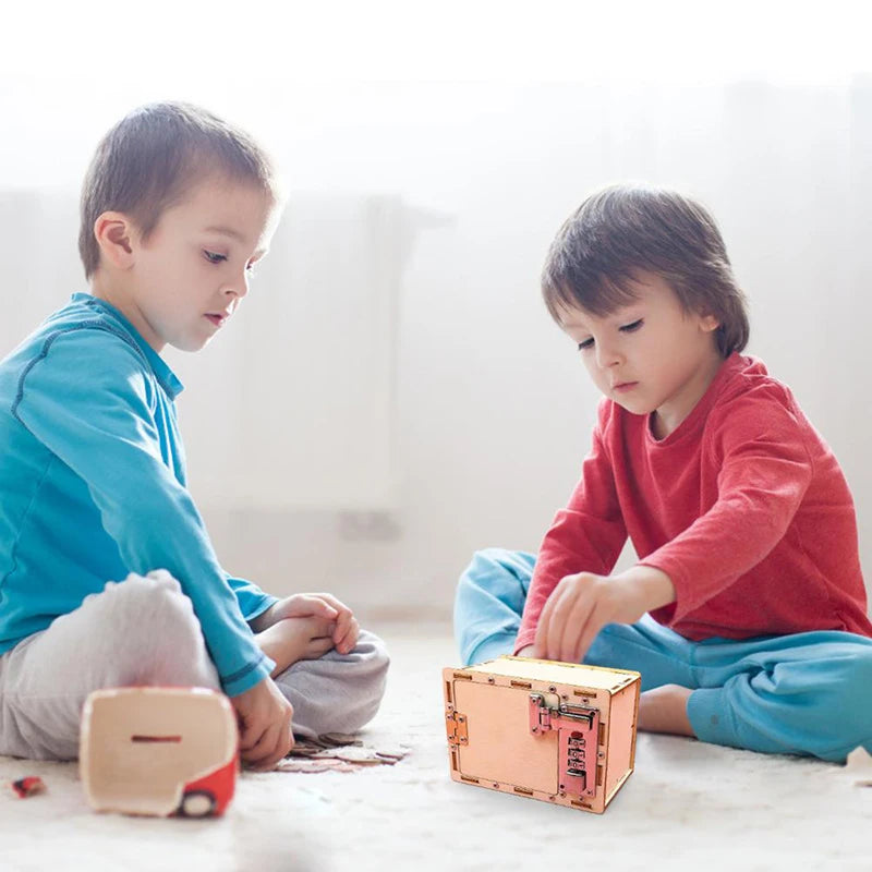 Children Lock DIY Busy Board Baby Montessori Teaching Aid Games  Lock Cognition Toy Kids Education Motor Skill Toys Busyboards