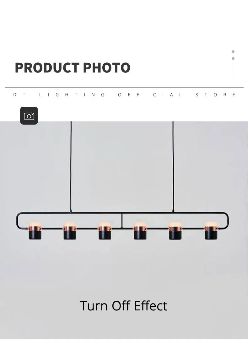 Nordic style designer lamp Dining table light art creative bar counter Kitchen bedroom bedside LED modern chandelier home decor