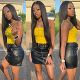 HD Lace Front Human Hair Wigs Straight 13x4 13x6 Transparent Lace Frontal Human Hair Wigs Pre-Plucked HD Lace Wigs For Women