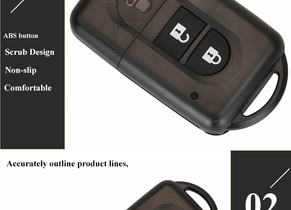 jingyuqin Keyless Remote key 433MHz ID46/4D60 for Nissan X-trail Qashqai Pathfinder Micra NV200 285E3-4X00A /EB30A/ AX605/BC00A