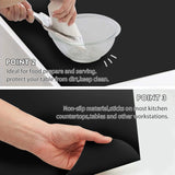 Estera de silicona protectora para encimera, manteles individuales antiestáticos de inducción, multiusos, antideslizantes, 60cm, tamaño Mega