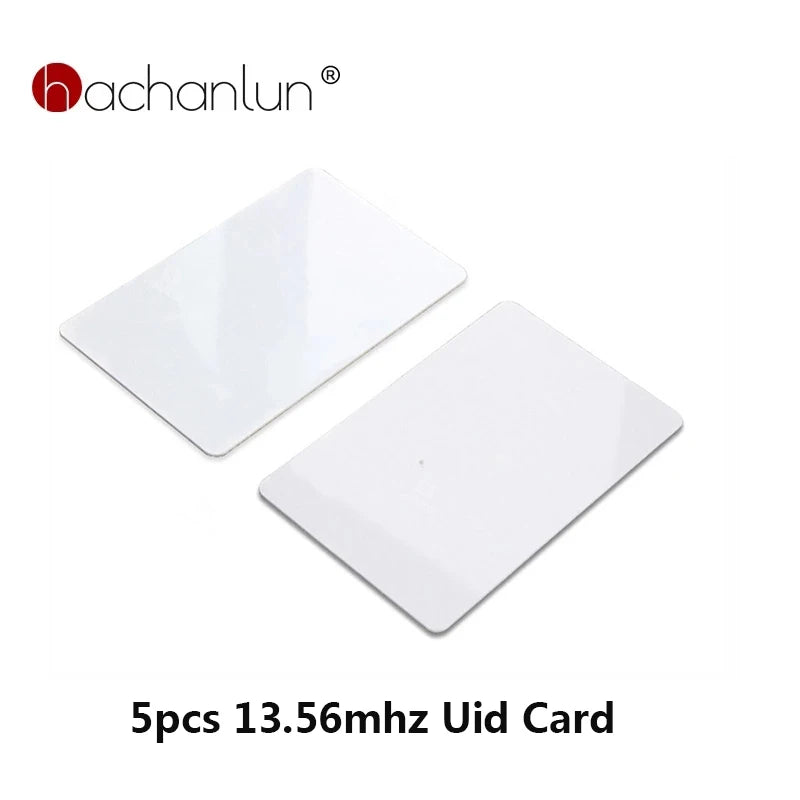 5pcs UID 13.56MHz Access Control Card Rewritable Tag RFID 13.56MHz PVC Thin UID Changeable IC Block 0 Writable Card(1K) 