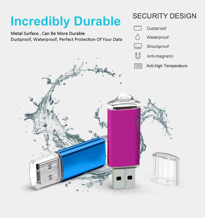 10PCS/lot Colour USB Flash Drive 2.0 4GB 8GB 16GB Mini Memory Stick Pendrive 32GB 64GB 128GB USB Stick  Flash Disk Free laser