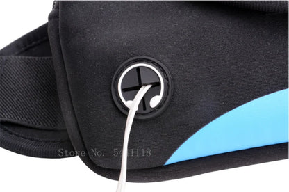 Waterproof Running Waist Bag Belt Bag, Men Women Sports Running Portable Gym Bag, Gym Fitness Bag, Sport Running Belt Bag